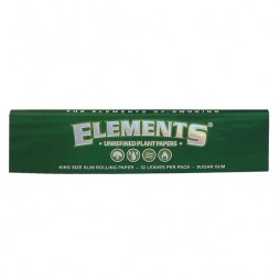 Папір Elements Green King Size Slim